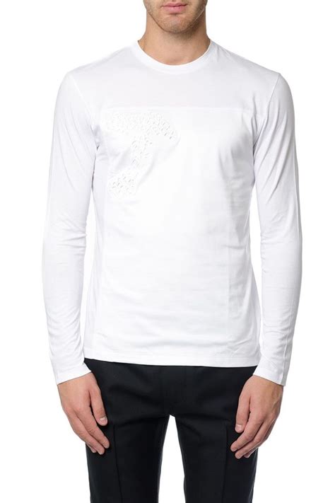 versace long sleeve t-shirt mens